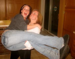 Struggle city. She's the strong one.